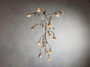 Viticcio Cascade Chandelier-Fanci Lamps