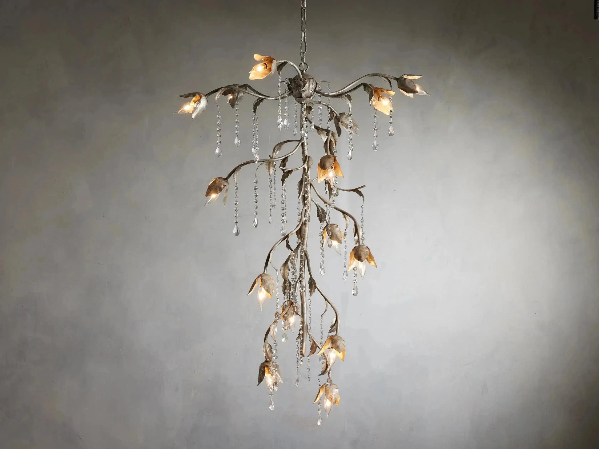 Viticcio Cascade Chandelier-Fanci Lamps