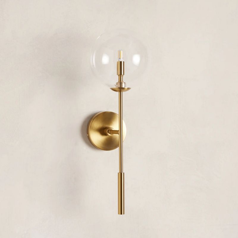 Modern Apollo Glass Ball Wall Sconce-Fanci Lamps