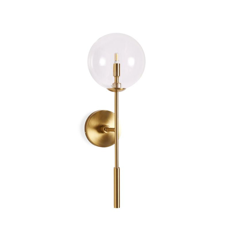 Modern Apollo Glass Ball Wall Sconce-Fanci Lamps