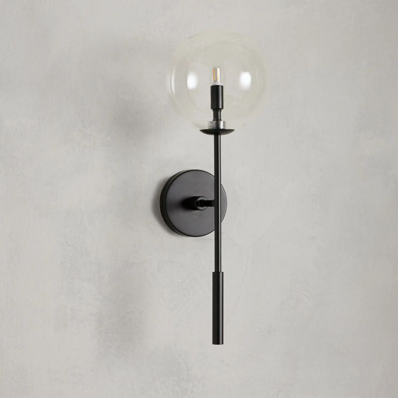 Modern Apollo Glass Ball Wall Sconce-Fanci Lamps