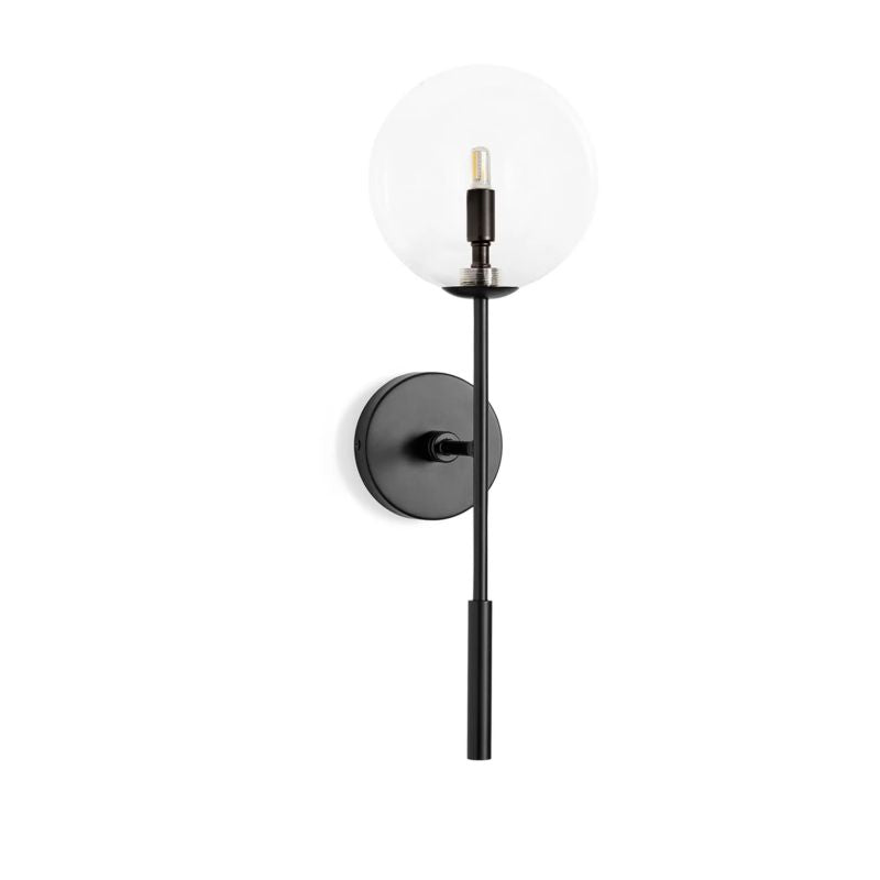 Modern Apollo Glass Ball Wall Sconce-Fanci Lamps