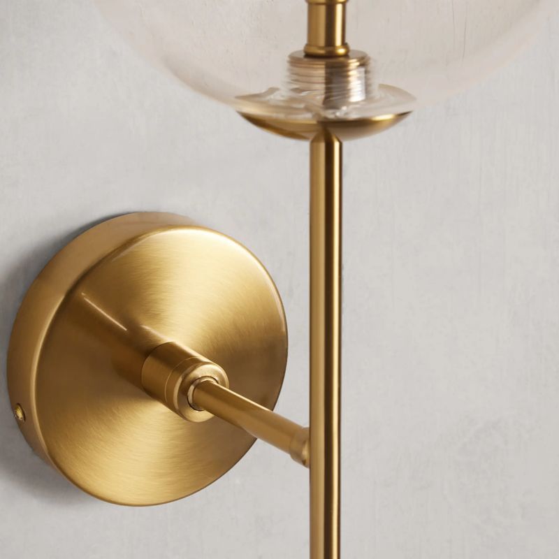 Modern Apollo Glass Ball Wall Sconce-Fanci Lamps