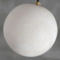 Alabaster Spherical Pendant Light