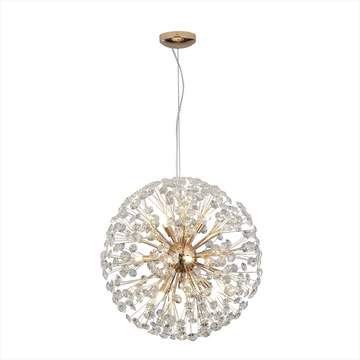 Dandelion Spherical Crystal Pendant Light-Fanci Lamps