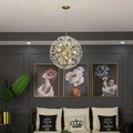 Dandelion Spherical Crystal Pendant Light-Fanci Lamps