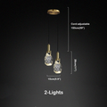 Hosea Modern Crystal Pendant Light - Ineffable Lighting
