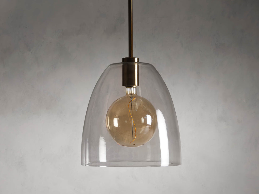 Yauer Cloche Pendant with Bulb