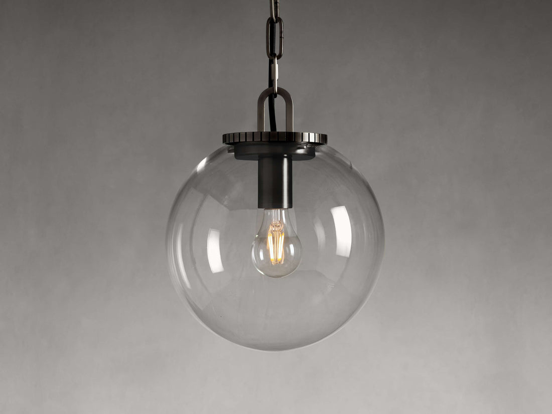 Wescotte Globe Pendant with Chain-Fanci Lamps