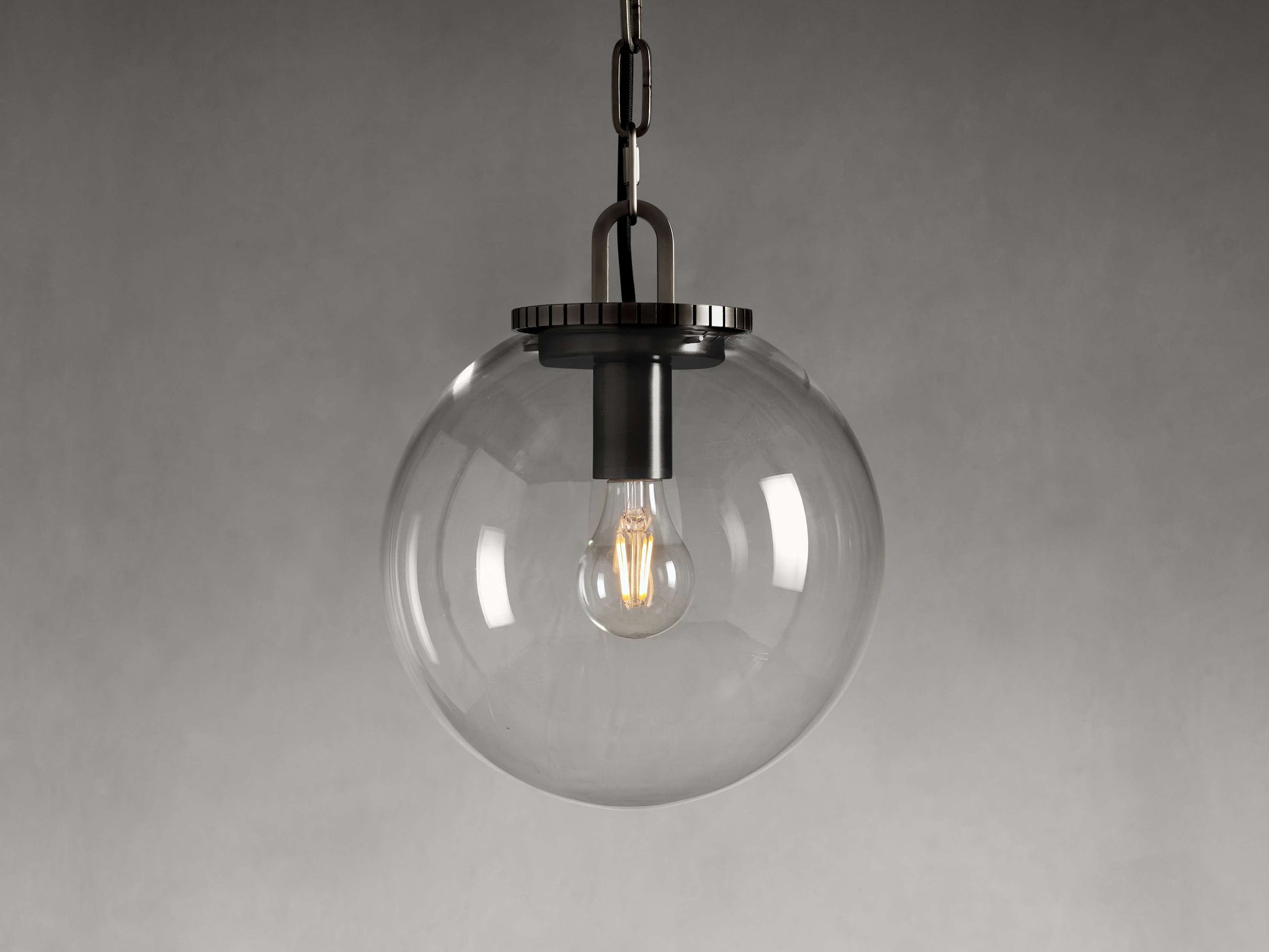 Wescotte Globe Pendant with Chain-Fanci Lamps
