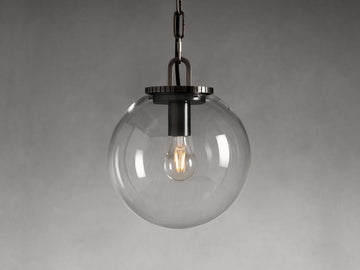 Wescotte Globe Pendant with Chain-Fanci Lamps