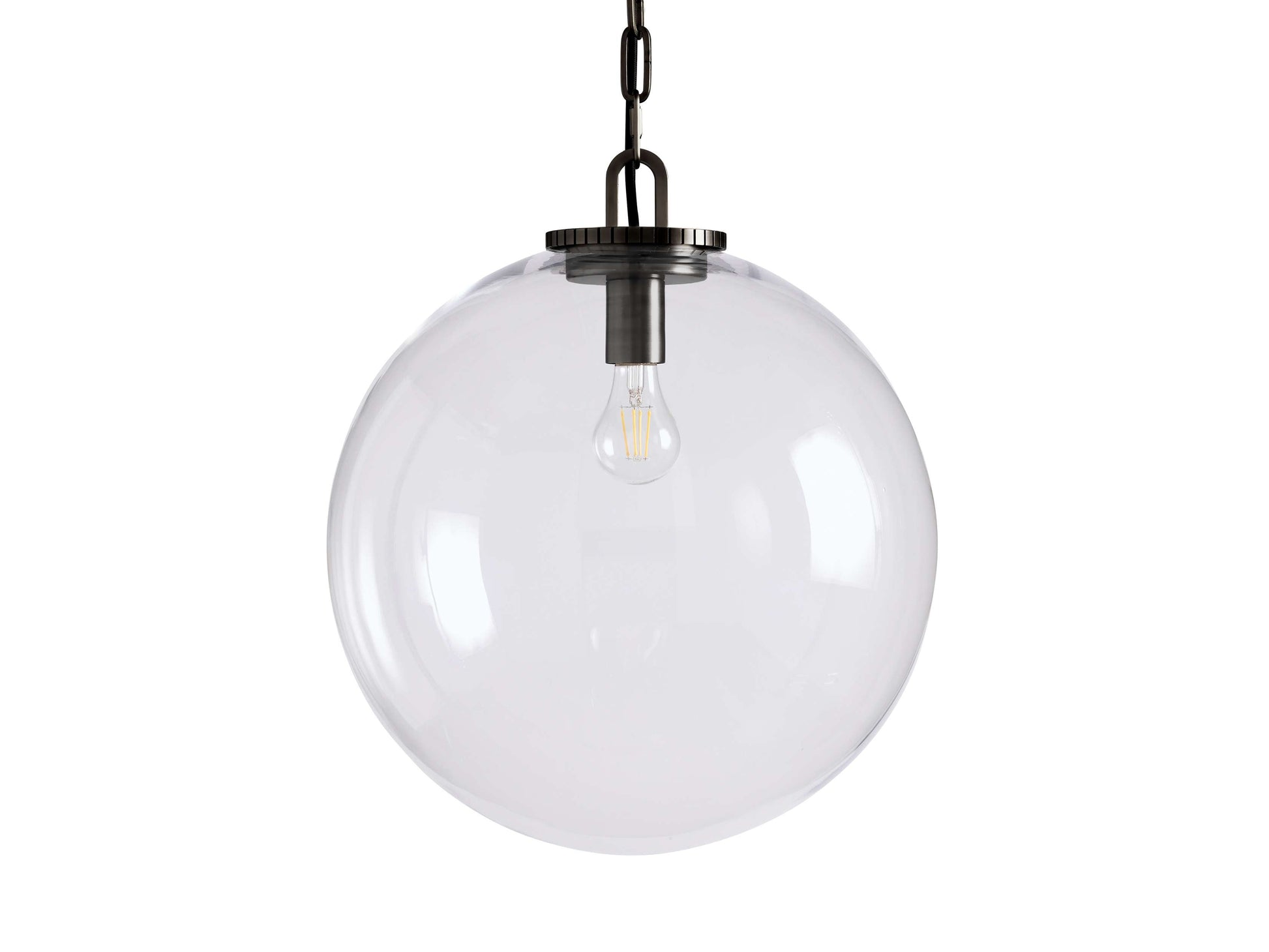 Wescotte Globe Pendant with Chain-Fanci Lamps