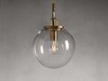 Wescotte Globe Pendant with Chain-Fanci Lamps