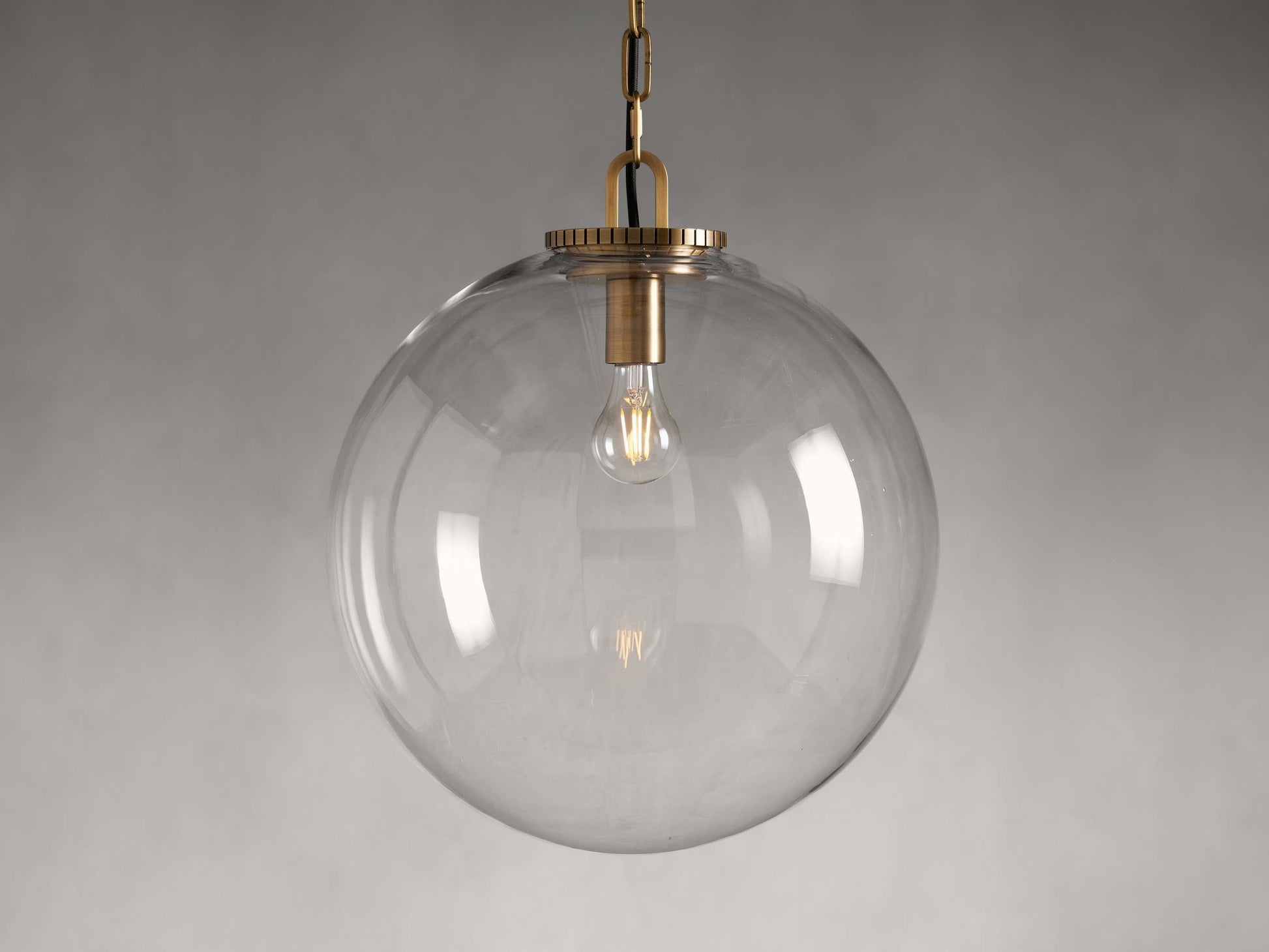 Wescotte Globe Pendant with Chain-Fanci Lamps
