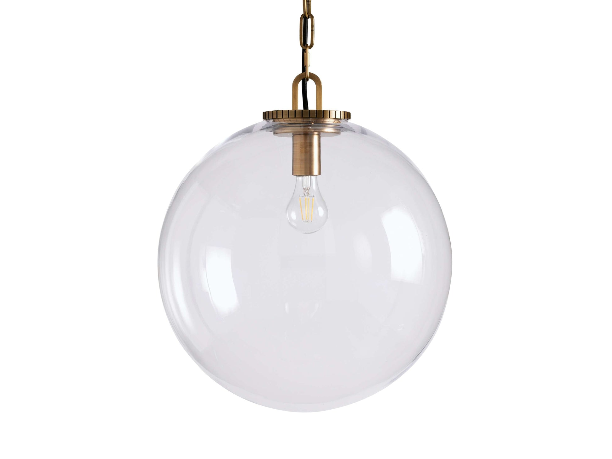 Wescotte Globe Pendant with Chain-Fanci Lamps