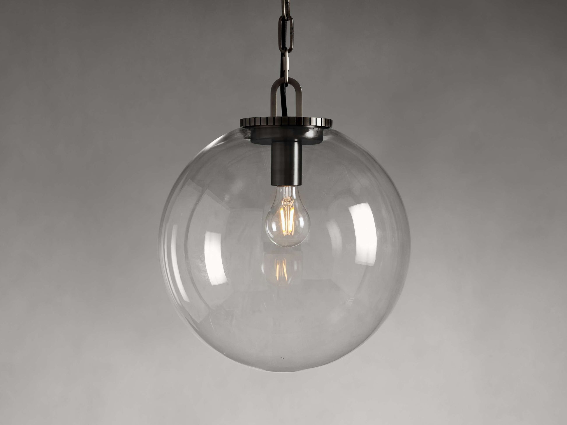 Wescotte Globe Pendant with Chain-Fanci Lamps