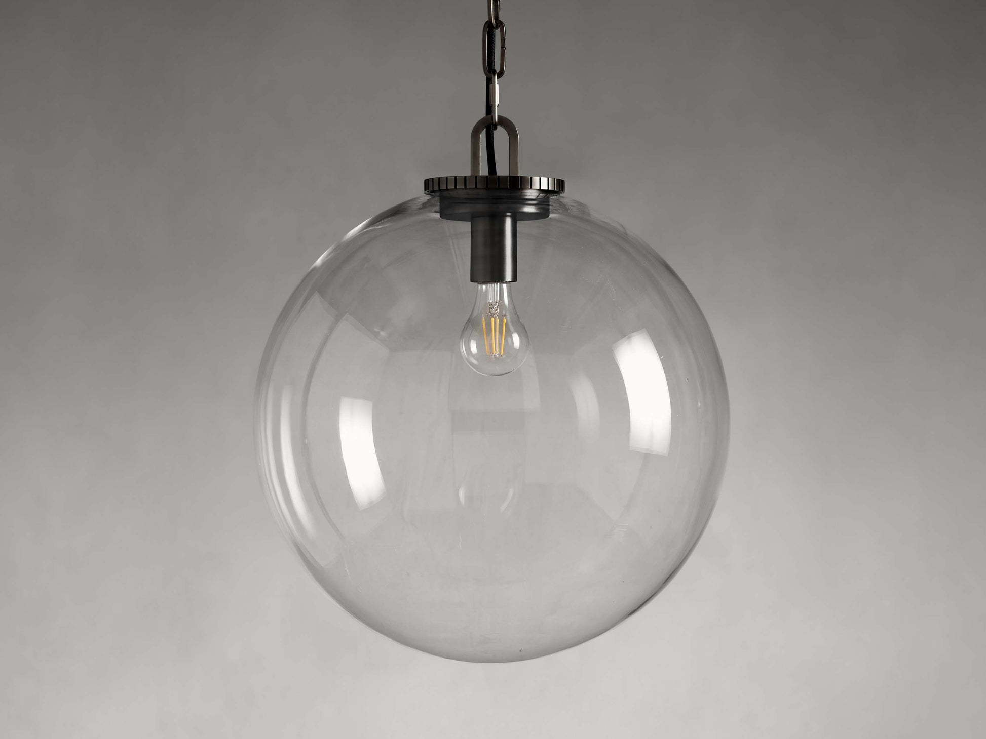 Wescotte Globe Pendant with Chain-Fanci Lamps