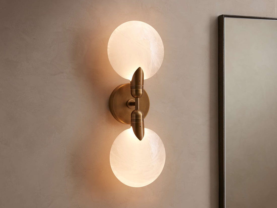 Lyla Double Sconce-Fanci Lamps