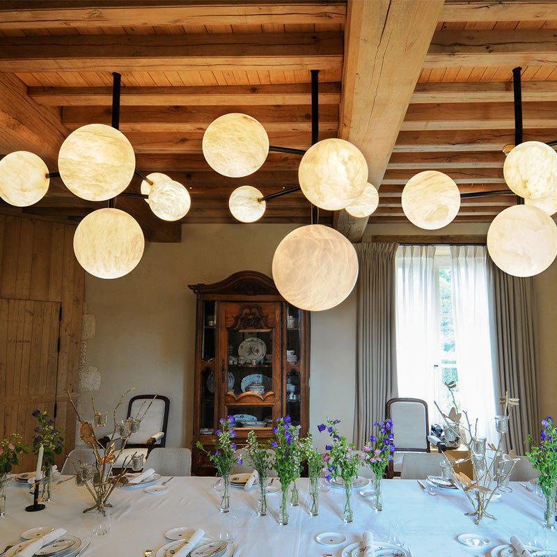 Sphaira Alabaster Pendant Light