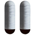 Alabaster Curved and Elongated Wall Sconces Wall Light Fixtures Kevin Studio Inc