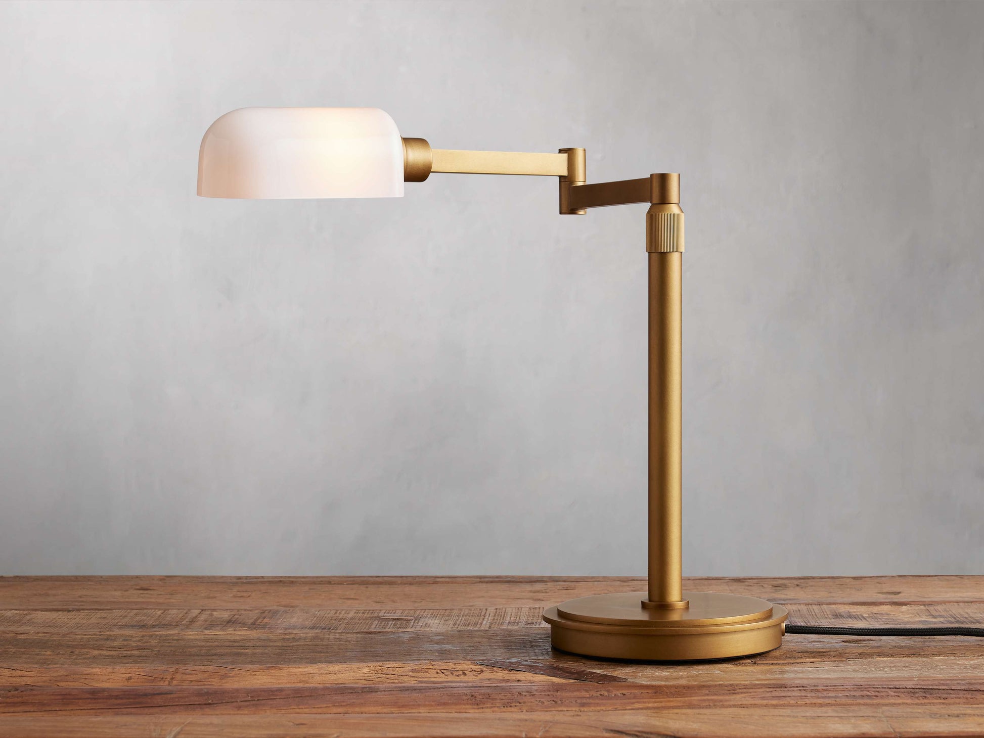Zayd Swing Arm Table Lamp-Fanci Lamps