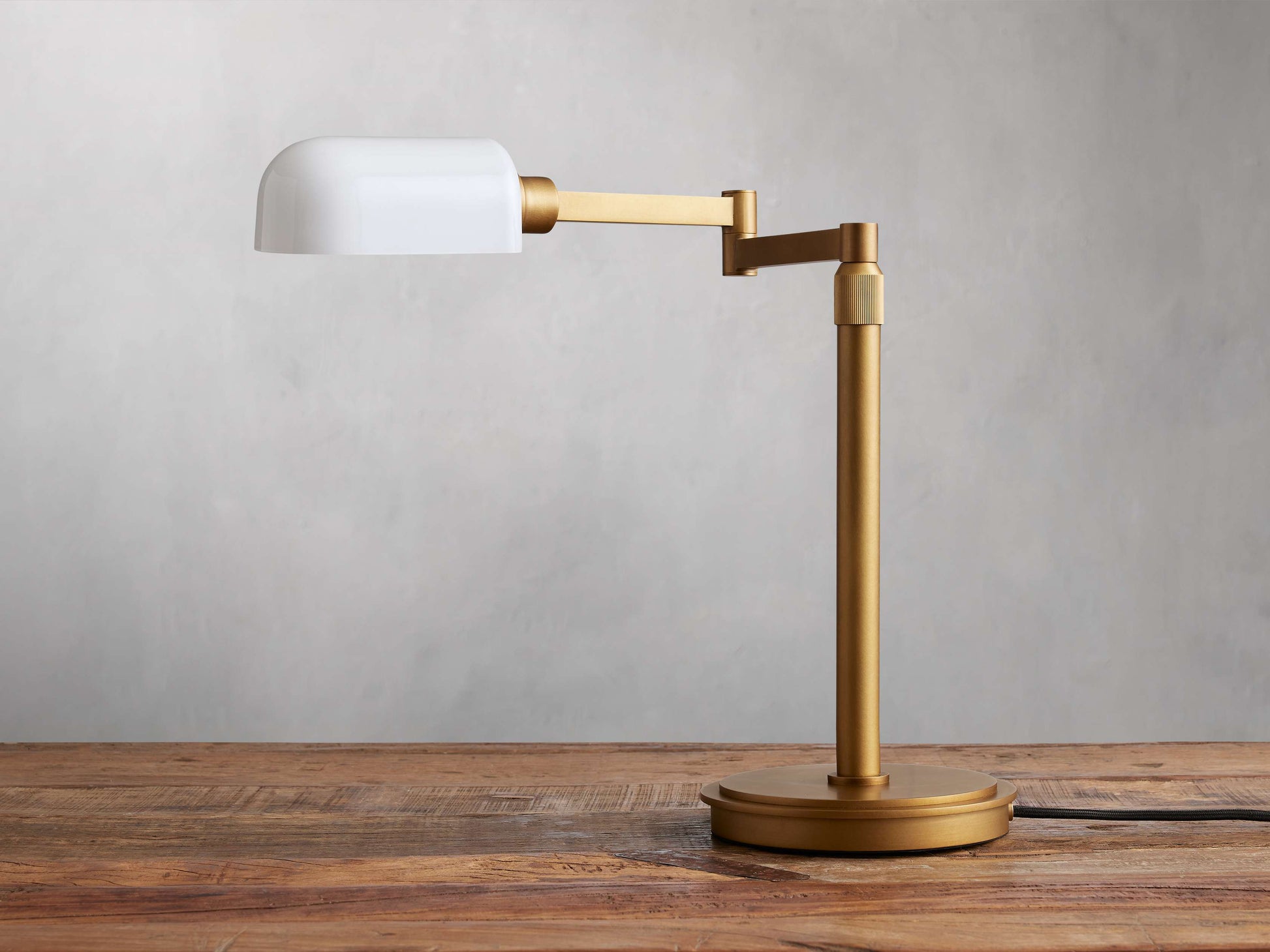 Zayd Swing Arm Table Lamp-Fanci Lamps