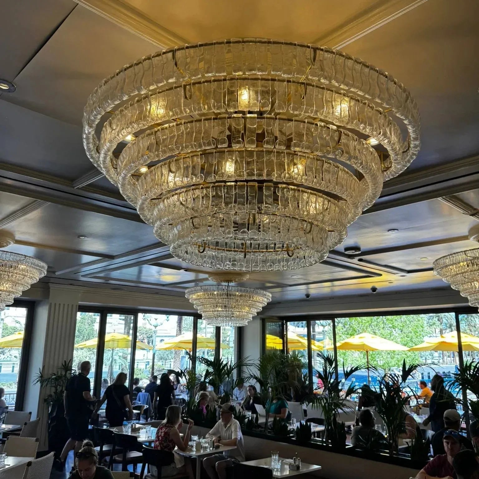 Ghiaccio Round Chandelier 24"36"48"60"-Fanci Lamps