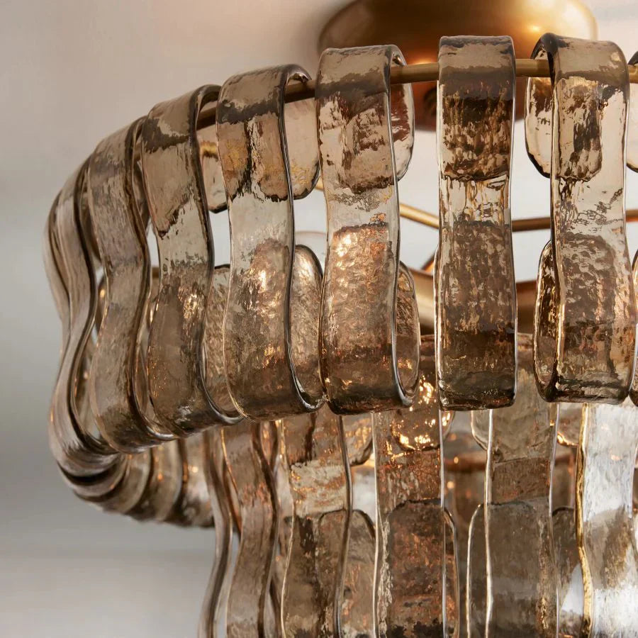 Ghiaccio Flushmount-Fanci Lamps