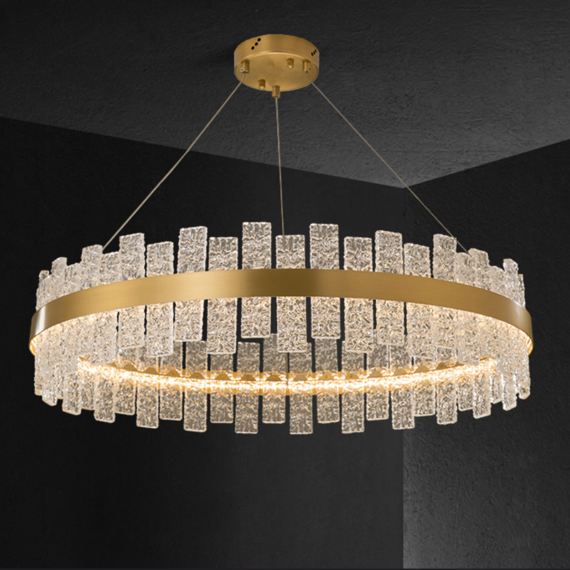 Mignon Post Modern Round Chandelier - Ineffable Lighting