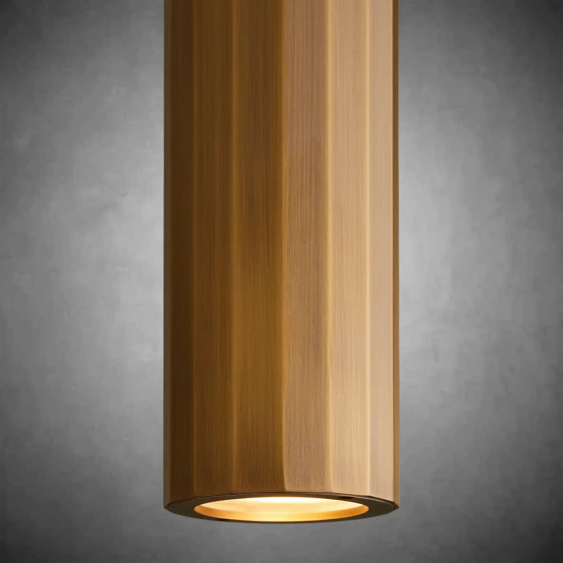 Matthie Pendant – Elegant Brass Finish Pendant Light-Fanci Lamps