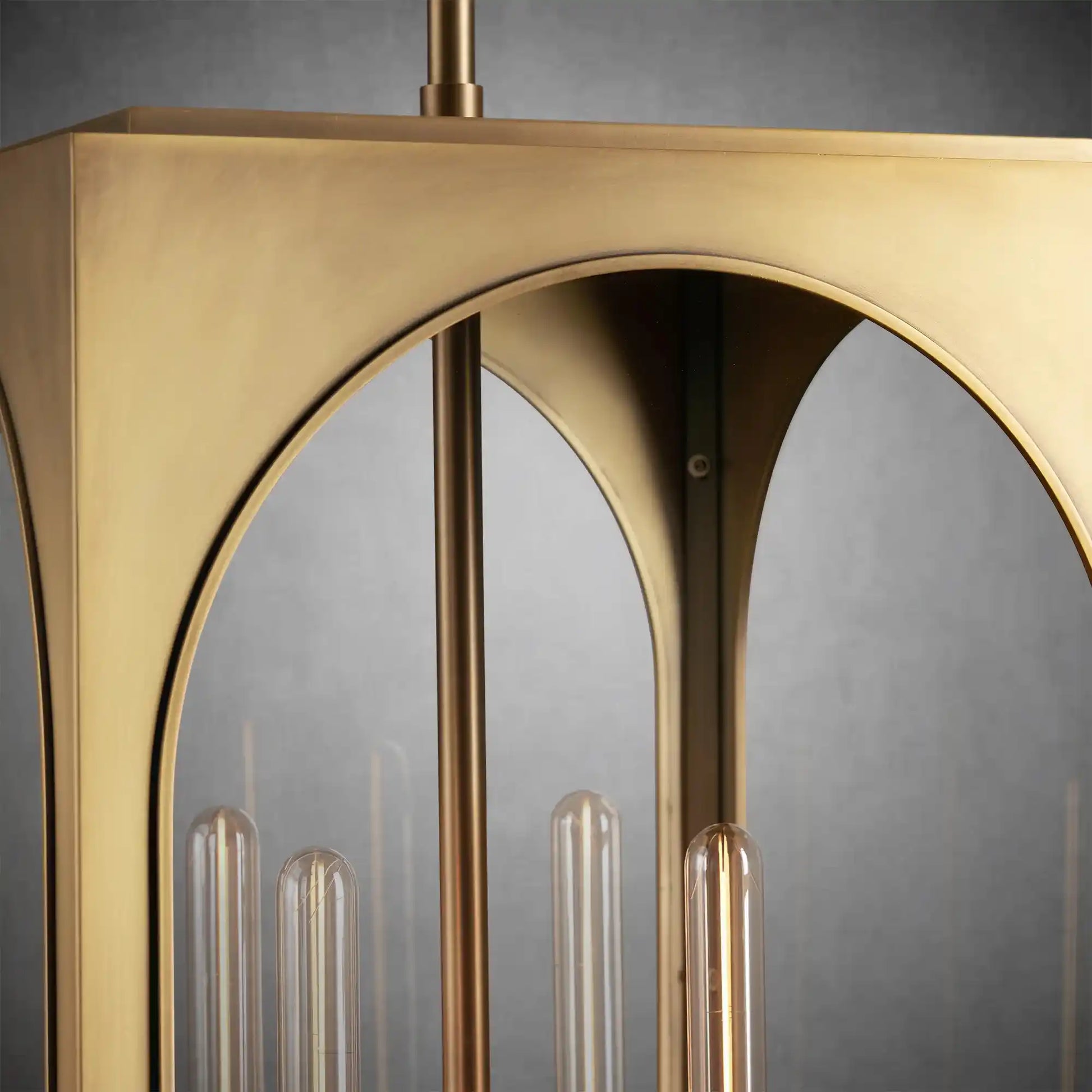 Palladian Outdoor Pendant – Brass or Bronze 28‑inch Wall Sconce-Fanci Lamps