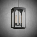 Palladian Outdoor Pendant – Brass or Bronze 28‑inch Wall Sconce-Fanci Lamps