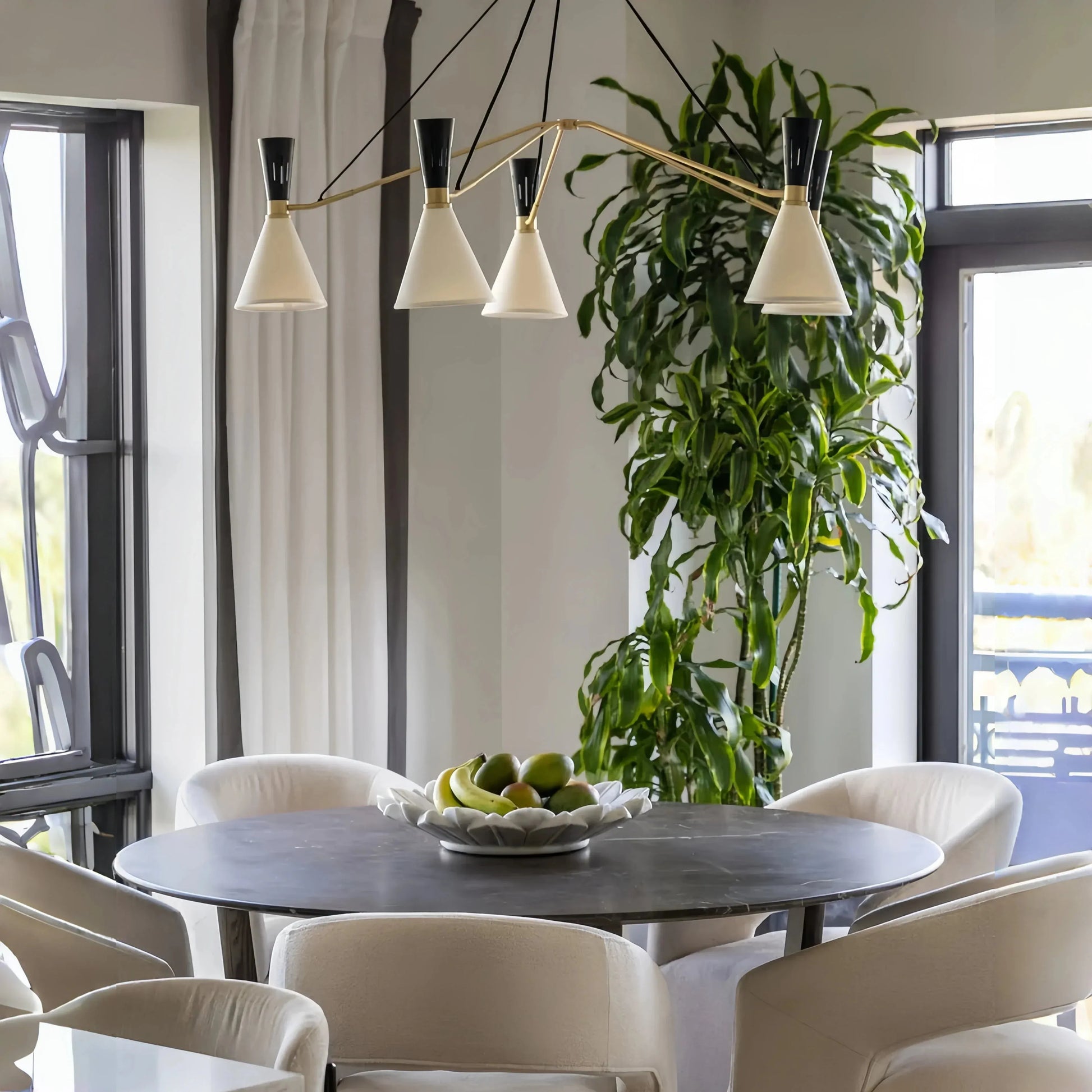 Ramsey 5-Light Round Chandelier-Fanci Lamps