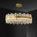 Mignon Post Modern Round Chandelier - Ineffable Lighting
