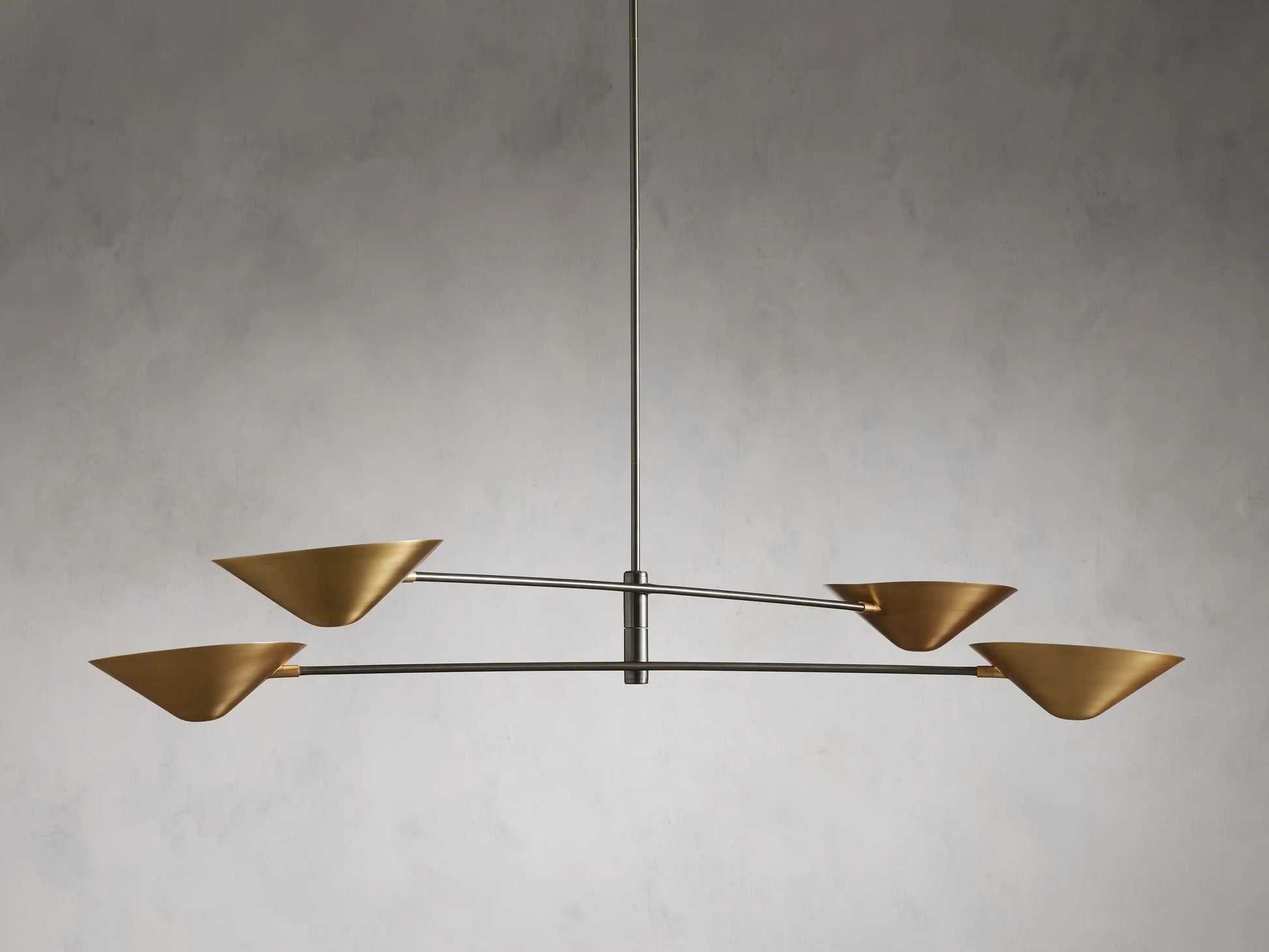 Simmar 4-Light Linear Chandelier-Fanci Lamps