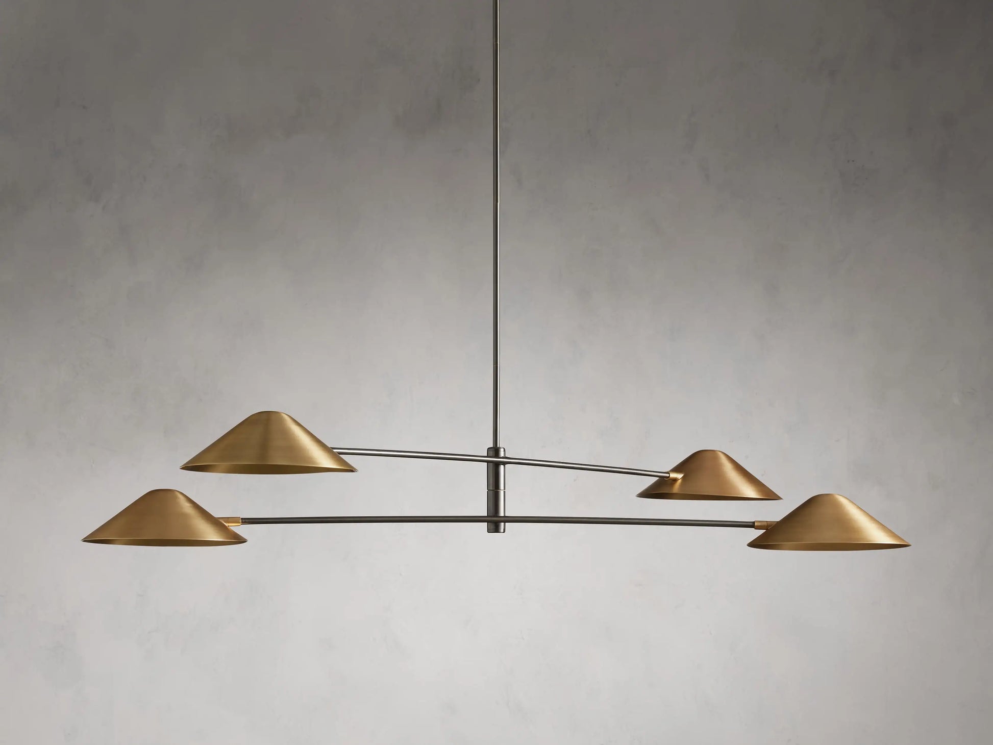 Simmar 4-Light Linear Chandelier-Fanci Lamps