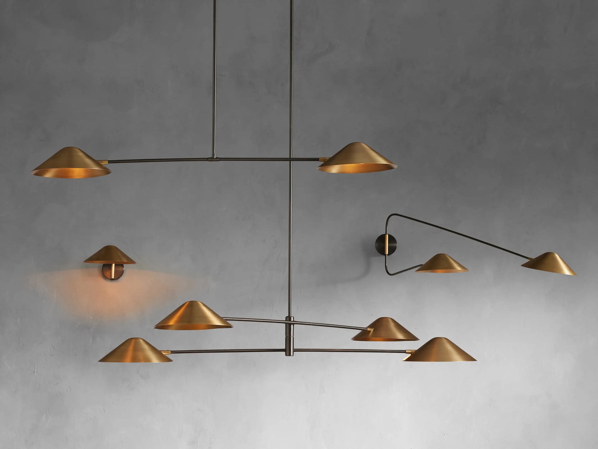 Simmar 4-Light Linear Chandelier-Fanci Lamps