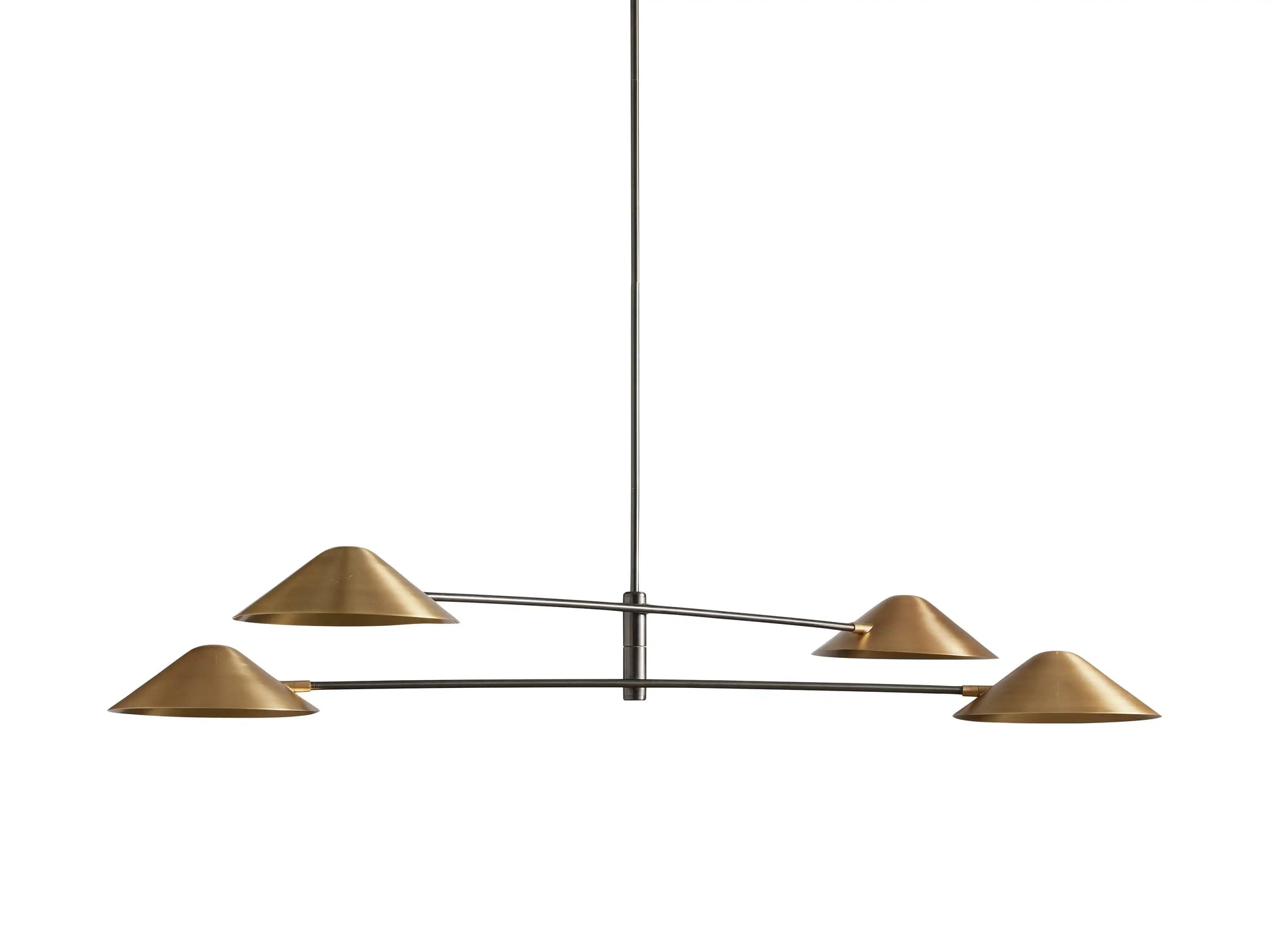 Simmar 4-Light Linear Chandelier-Fanci Lamps