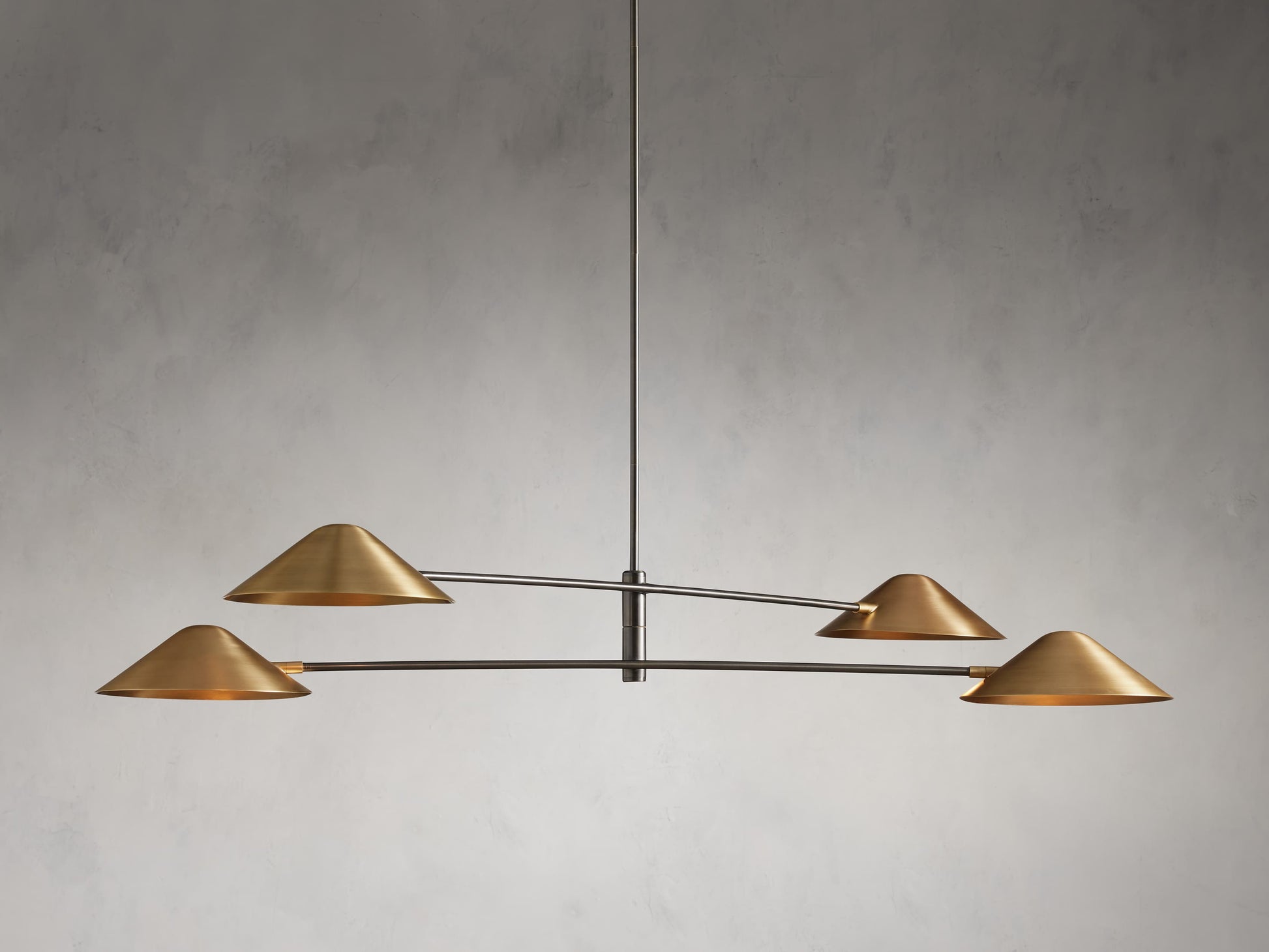 Simmar 4-Light Linear Chandelier-Fanci Lamps