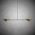 Simms 2-Light Linear Chandelier-Fanci Lamps