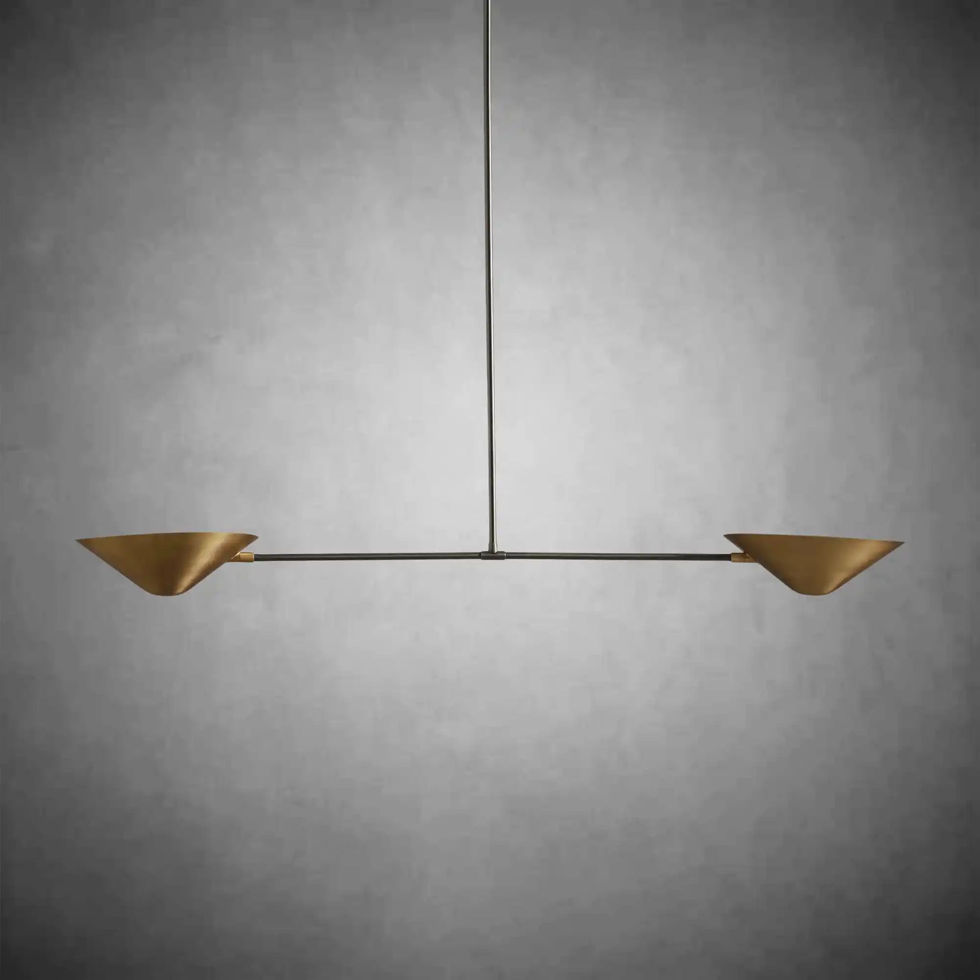 Simms 2-Light Linear Chandelier-Fanci Lamps