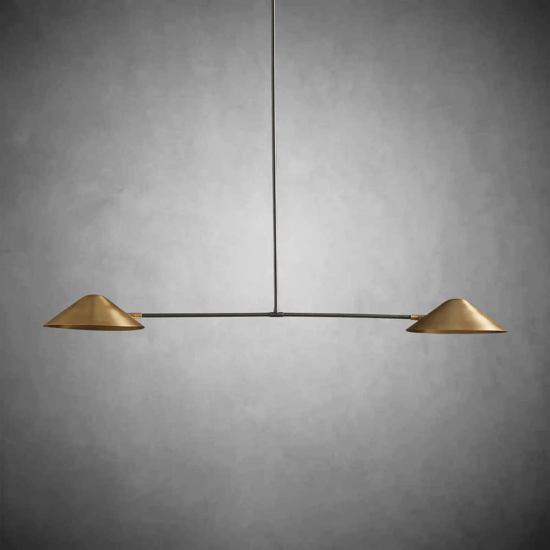 Simms 2-Light Linear Chandelier-Fanci Lamps