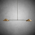 Simms 2-Light Linear Chandelier-Fanci Lamps