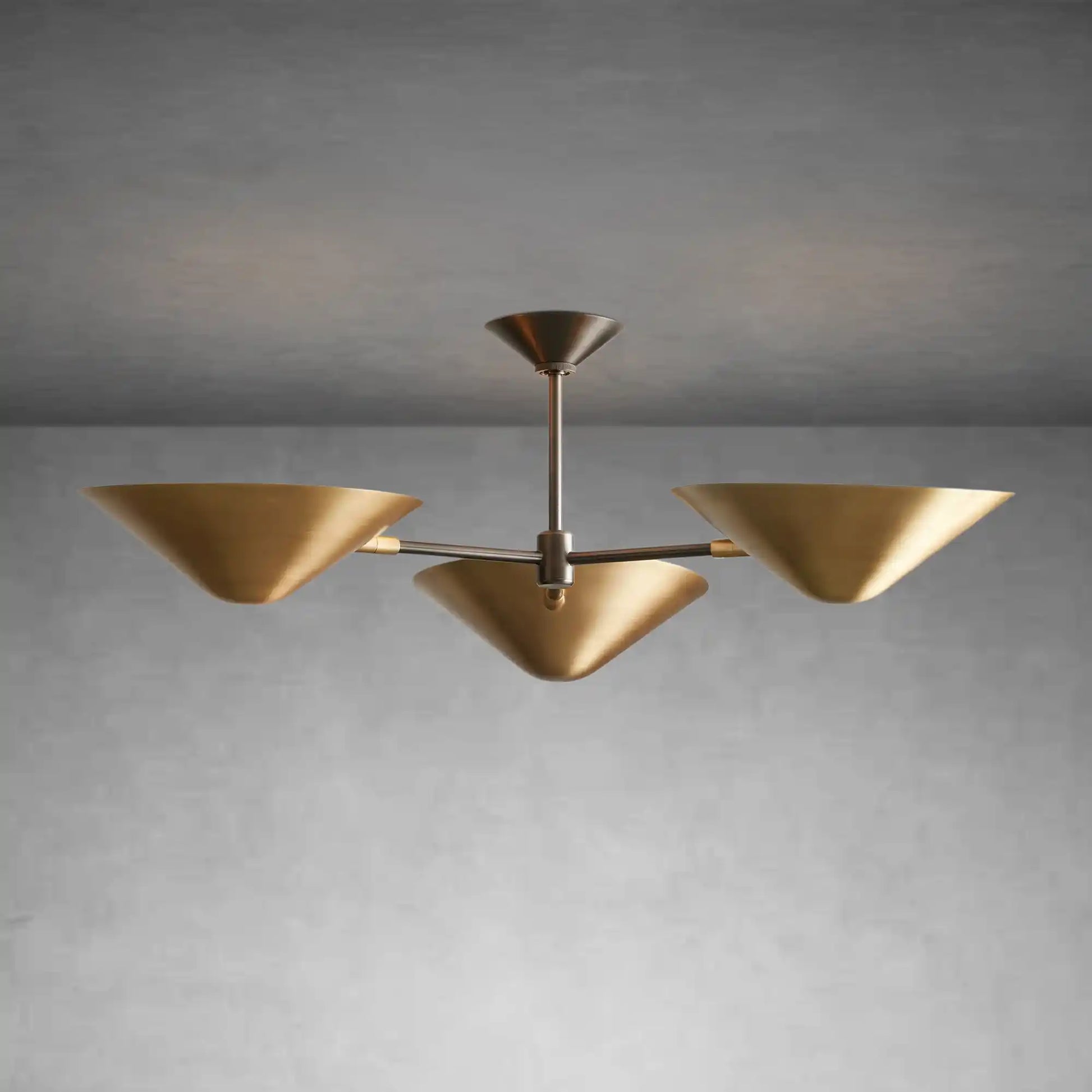 Simms Flush Mount-Fanci Lamps