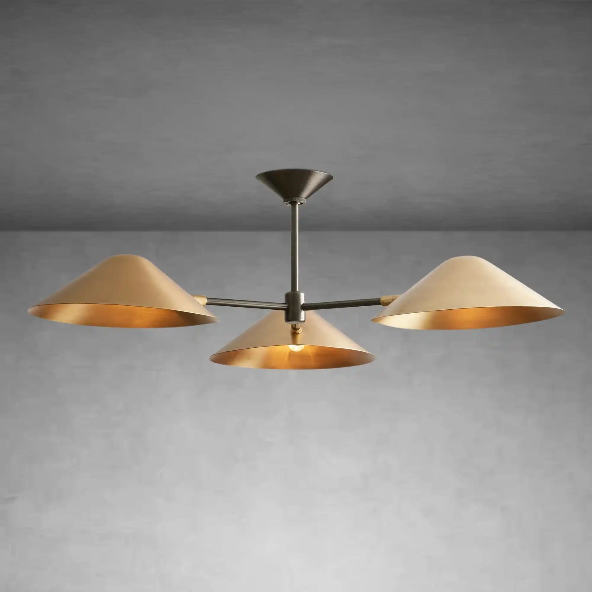 Simms Flush Mount-Fanci Lamps