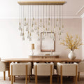 Soltaire Linear Chandelier 37