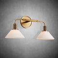 Theron Double Wall Sconce for Bedroom Hallway-Fanci Lamps