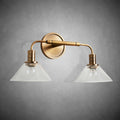 Theron Double Wall Sconce for Bedroom Hallway-Fanci Lamps