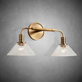 Theron Double Wall Sconce for Bedroom Hallway-Fanci Lamps