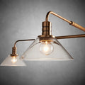 Theron Glass Round Chandelier 30'' 52''-Fanci Lamps